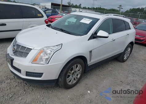 2010 Cadillac Srx Luxury Collection из США, поврежденный, VIN 3GYFNAEY0AS652976